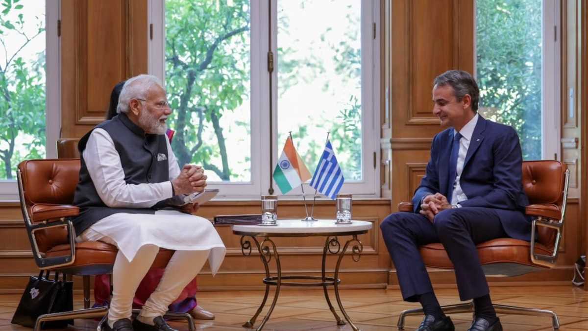 पीएम मोदी और मित्सोताकिस ने भारत-ग्रीस रणनीतिक साझेदारी को मजबूत करने की प्रतिबद्धता दोहराई